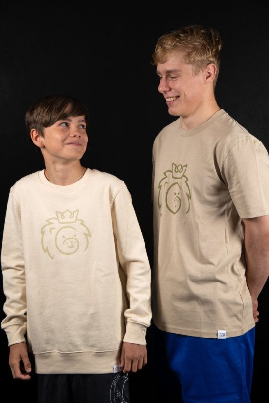 Dětská mikina Kyu Cup v odstínu Natural raw - Velikost: 8