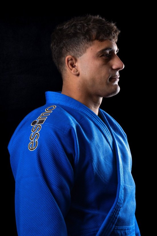 Kimono IJF Gold - modré - Velikost kimona: 180, Střih: regular fit
