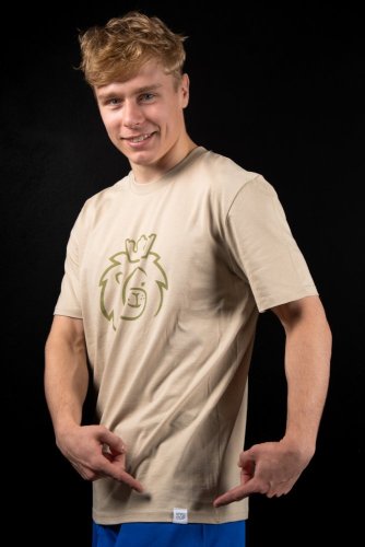 Triko Kyu Cup v odstínu desert dust - Velikost: M