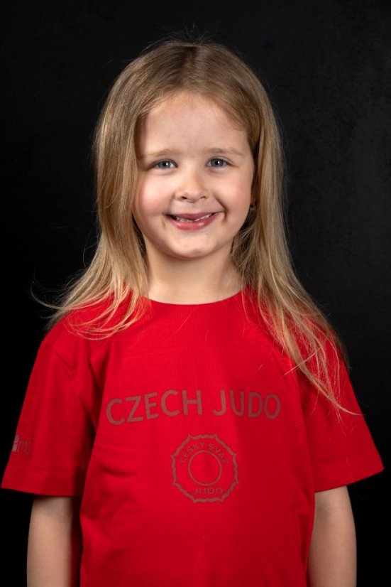 Červené triko CZECH JUDO - Velikost: 10