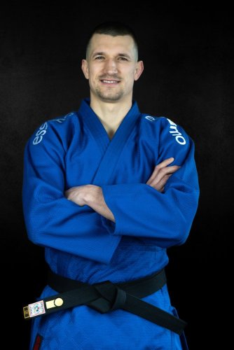Kimono Wazari modré - Barva: Modrá, Velikost kimona: 175, Střih: slim fit