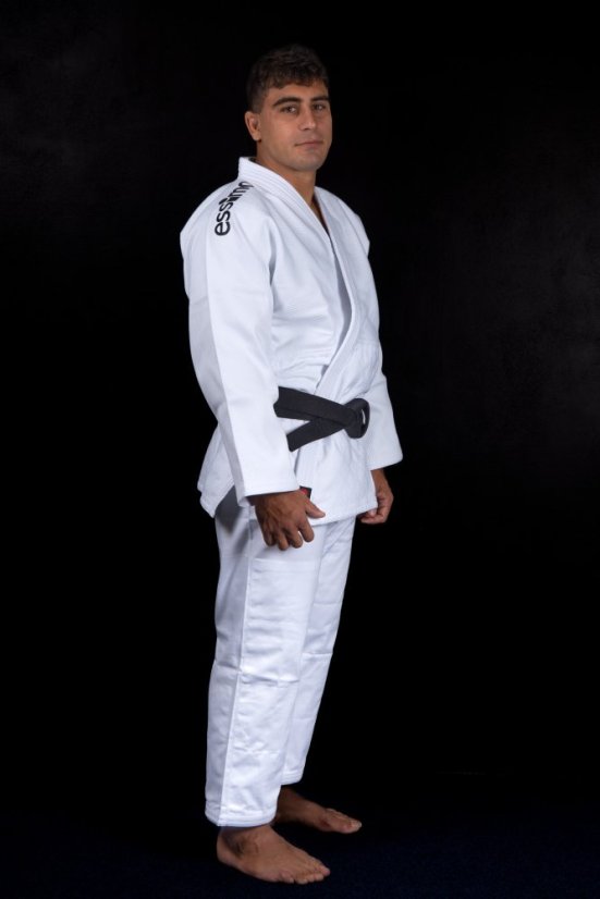 Kimono Wazari - bílé - Barva: Bílá, Velikost kimona: 185, Střih: slim fit