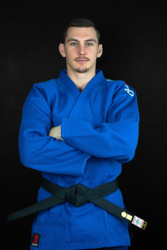 Kimono Ippon - modré - Velikost kimona: 190, Střih: slim fit