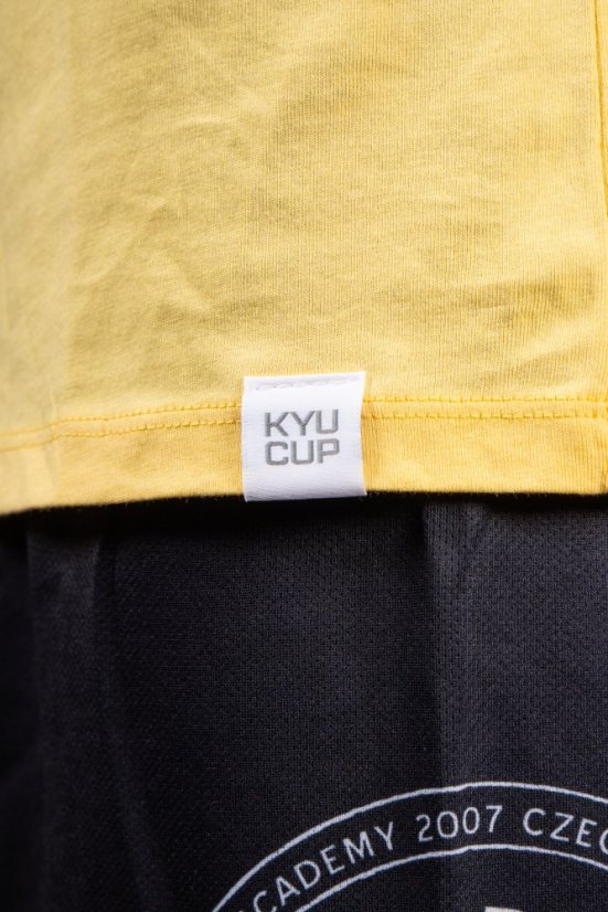 Triko Kyu Cup dětské žluté - Velikost: 12