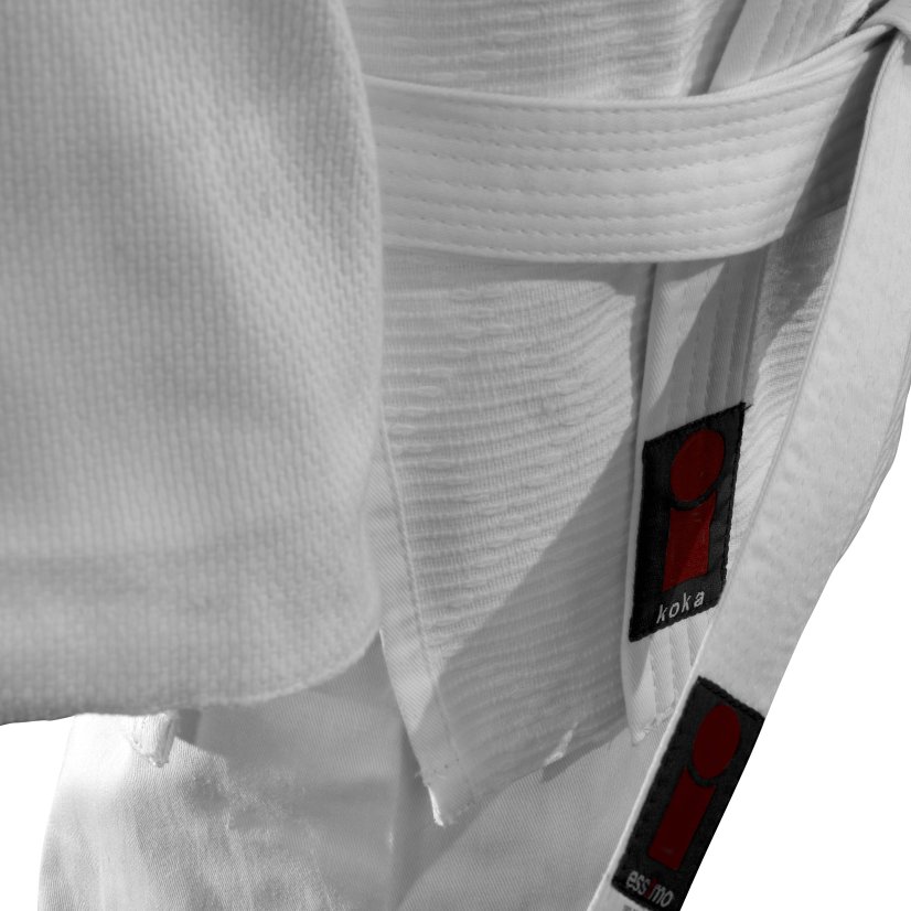 Kimono Koka s ramenními štítky - Velikost kimona: 100