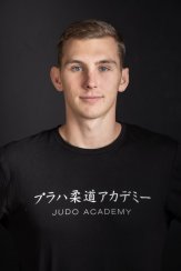 Tričko Judo Academy - japonské znaky černé