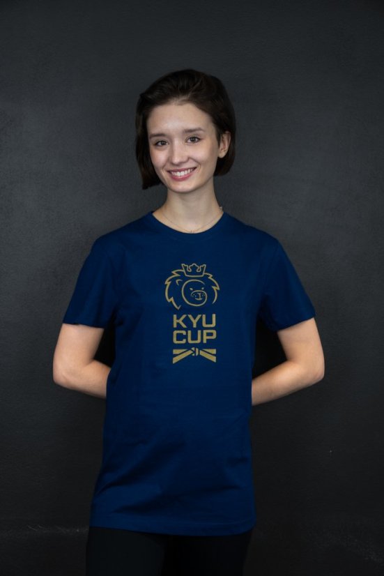 Triko Kyu Cup modré - Velikost: XXL