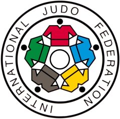Pásek na judo černý - IJF
