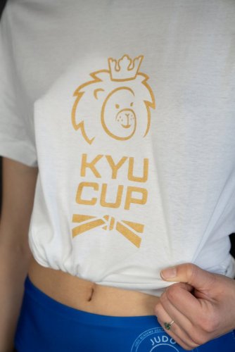 Triko Kyu Cup bílé - Velikost: 8