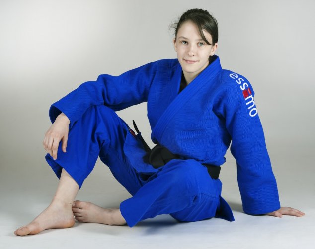 Kimono Ippon - modré - Střih: slim fit, Velikost kimona: 180