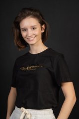 Tričko Judo Academy - zlatý potisk na černém tričku