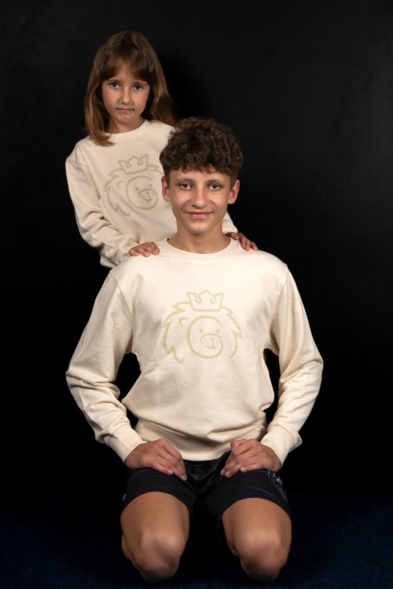 Mikina Kyu Cup v odstínu Natural raw - Velikost: S