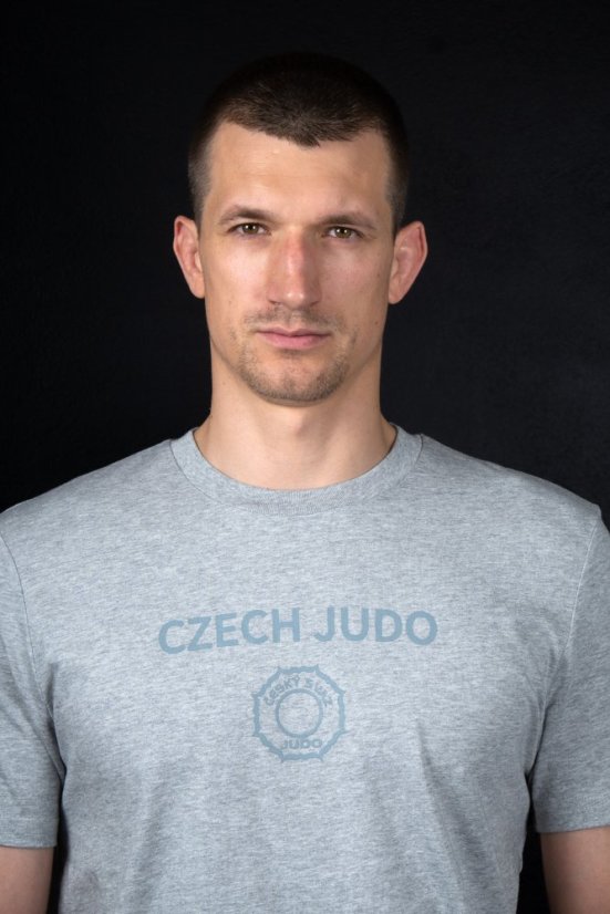 Šedé triko CZECH JUDO - Velikost: XS