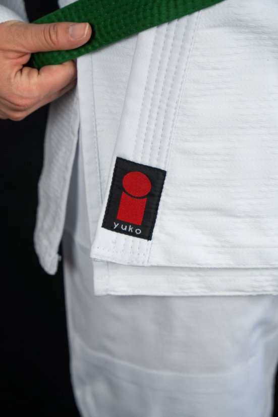 Kimono Yuko - bílé - Velikost kimona: 150