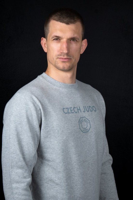 Šedá mikina CZECH JUDO - Velikost: XS