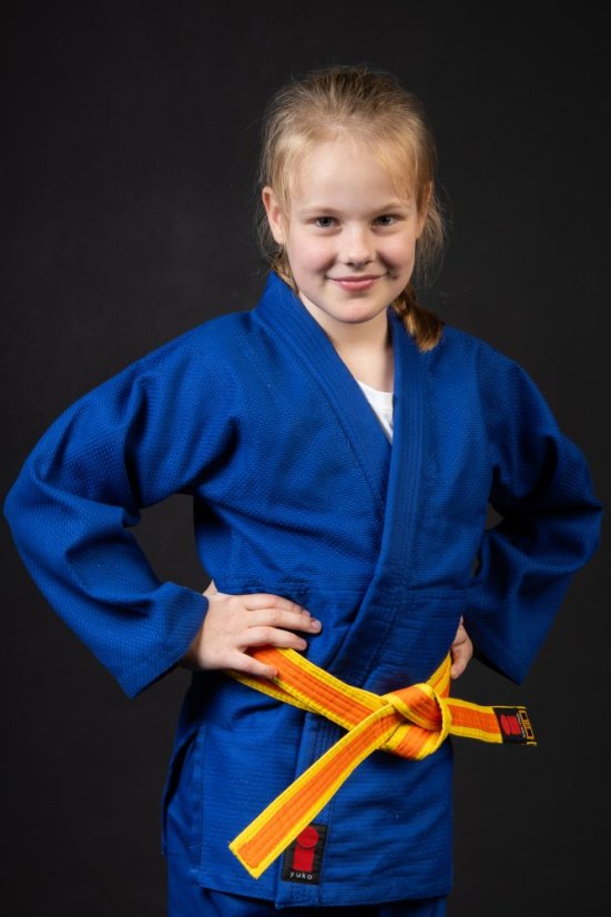 Kimono Yuko - modré - Velikost kimona: 170