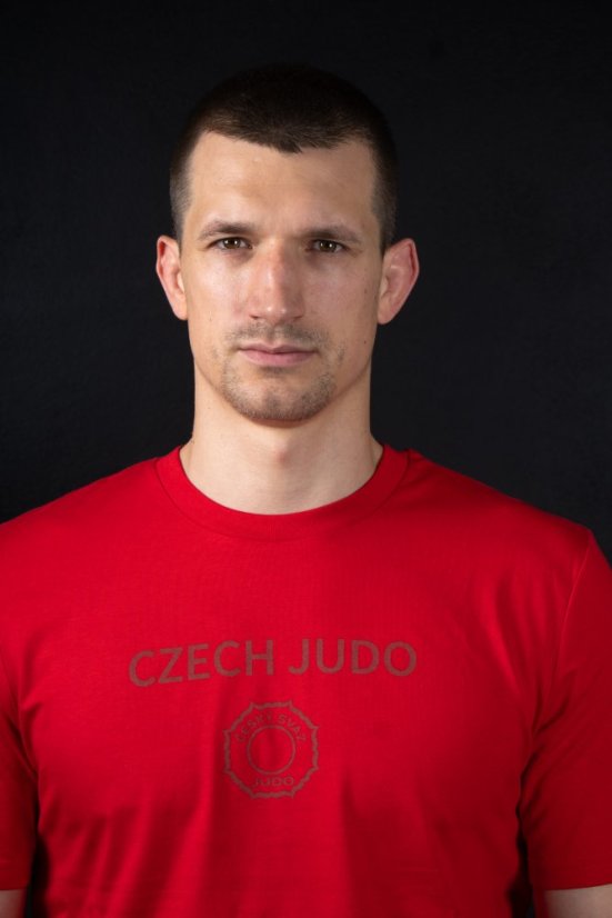 Červené triko CZECH JUDO - Velikost: 12