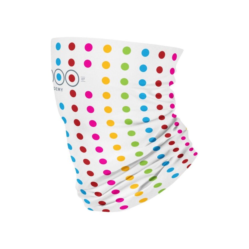 Nákrčník Judo Academy - malé logo bílá