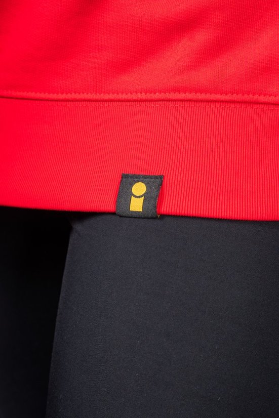 Červená mikina CZECH JUDO - Velikost: S