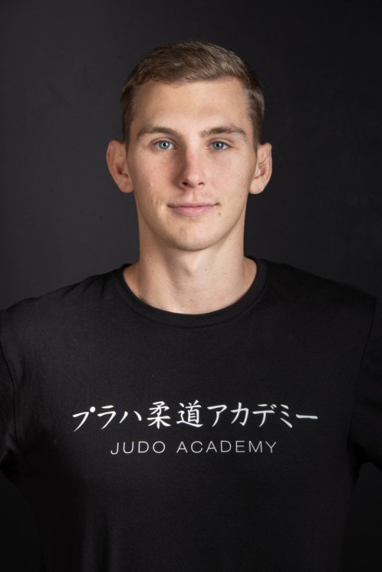 Tričko Judo Academy - japonské znaky černé - Velikost: XXXL