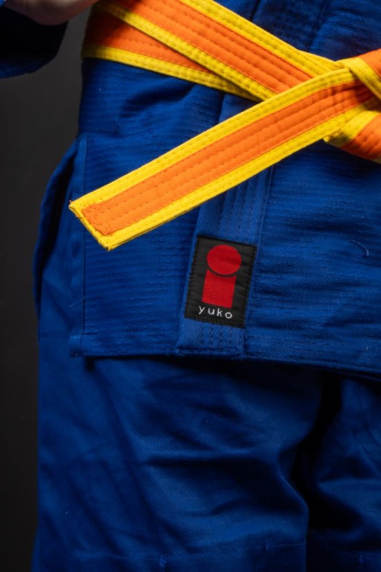 Kimono Yuko - modré - Velikost kimona: 180