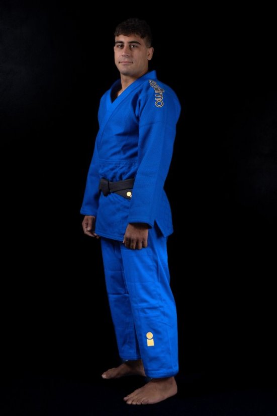 Kimono IJF Gold - modré - Velikost kimona: 180, Střih: regular fit