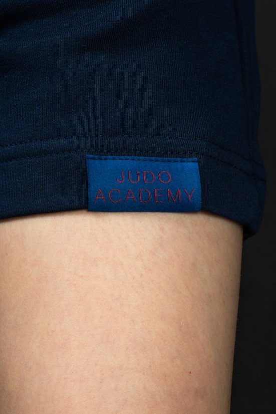 Sportovní tmavě modré unisex klubové kraťasy Judo Academy - Velikost: XL