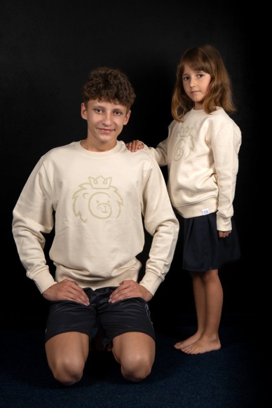 Mikina Kyu Cup v odstínu Natural raw - Velikost: S