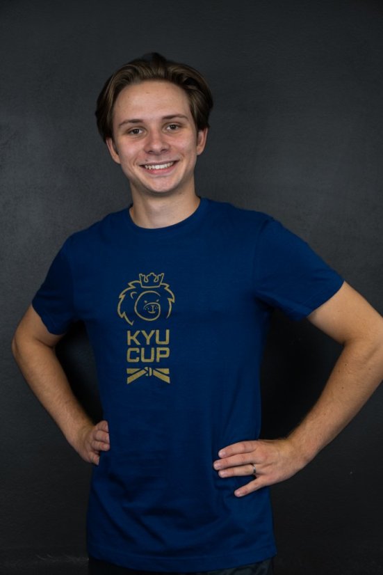 Triko Kyu Cup modré - Velikost: XXL