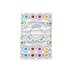 Nákrčník Judo Academy - velké logo bílá