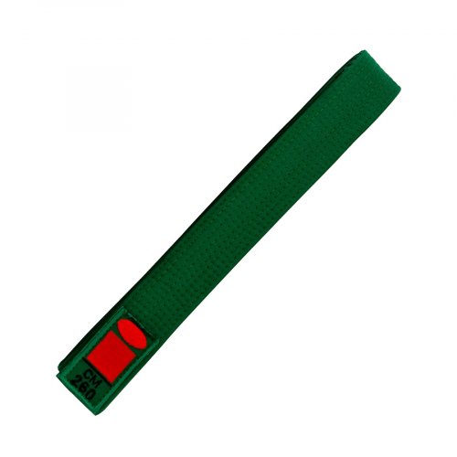 Pásek na judo zelený