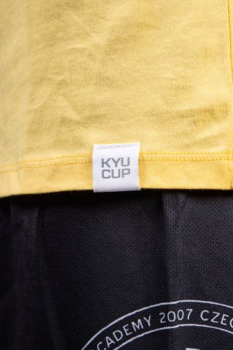 Triko Kyu Cup dětské žluté - Velikost: 6