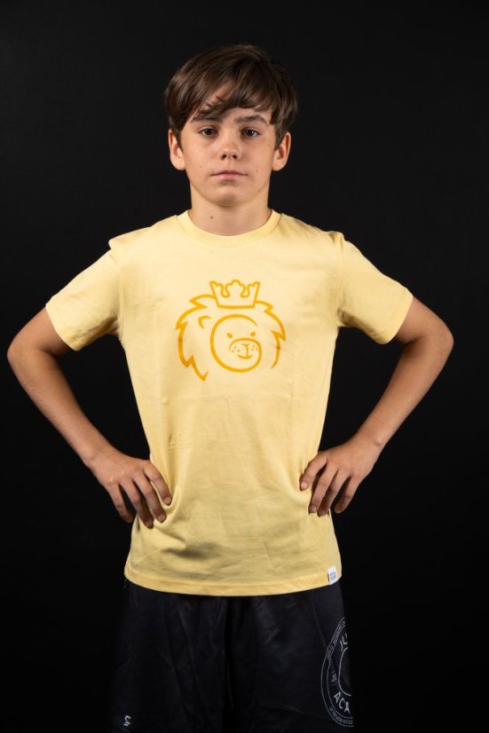 Triko Kyu Cup dětské žluté - Velikost: 12