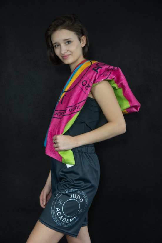Barevná klubová osuška Judo Academy