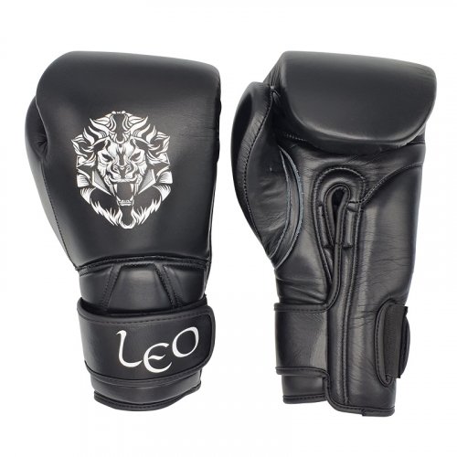 Kožené rukavice LEO Ultimate s dvojitým suchým zipem - Velikost Rukavice: 14 OZ