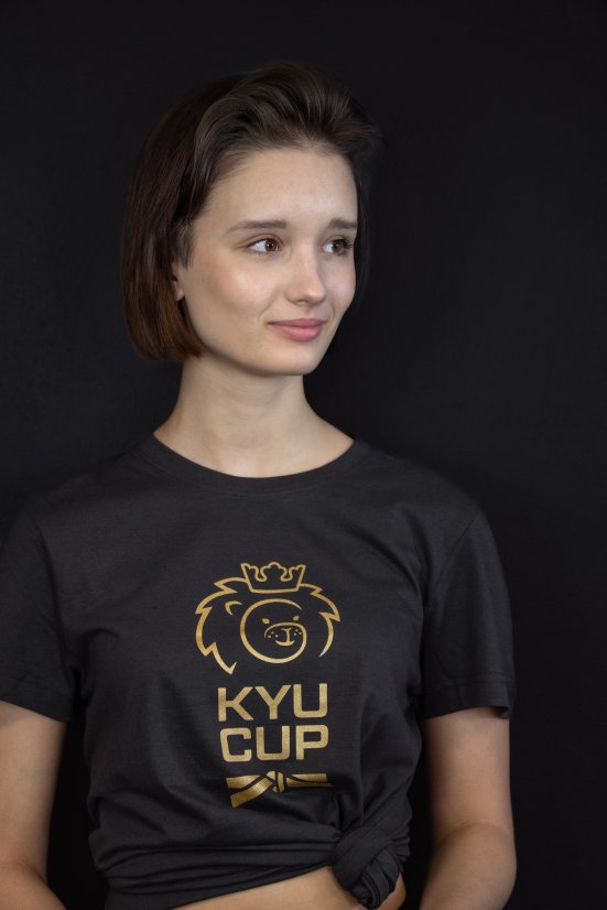 Triko Kyu Cup tmavě šedé - Velikost: XL