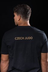 Černé triko CZECH JUDO