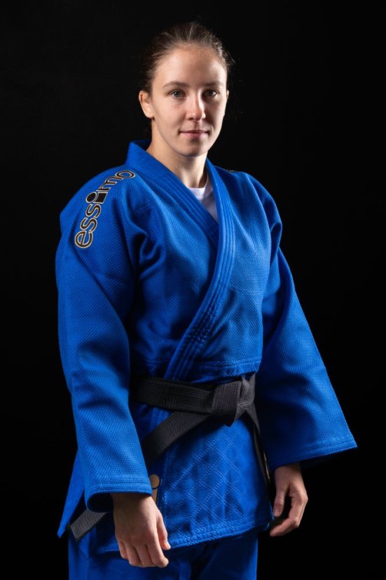 Kimono IJF Gold - modré - Velikost kimona: 180, Střih: regular fit