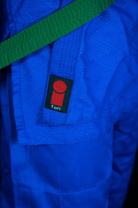 Kimono Tori - modré - Velikost kimona: 170