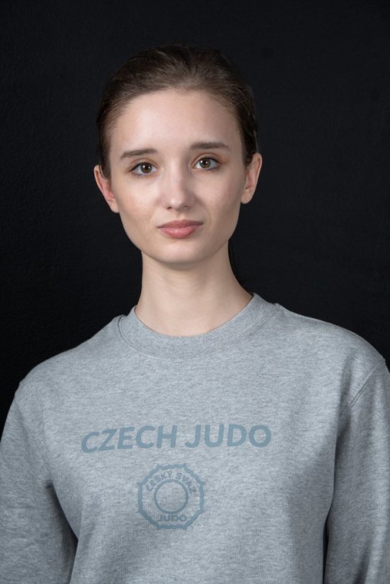 Šedá mikina CZECH JUDO - Velikost: 8