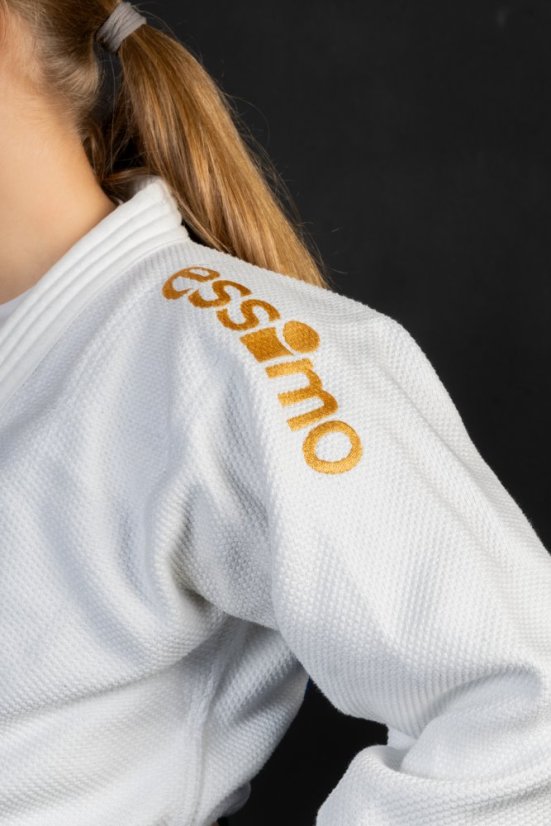 Kimono IJF Gold - bílé - Velikost kimona: 170, Střih: slim fit