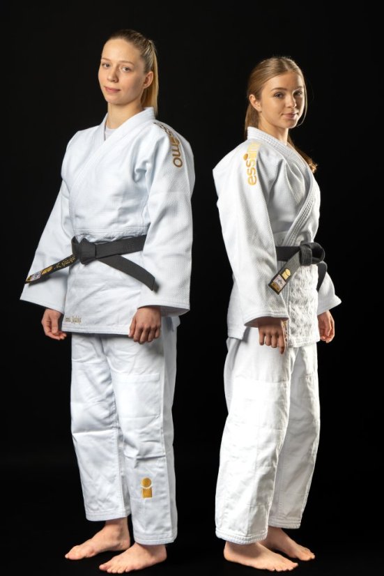 Kimono IJF Gold - bílé - Velikost kimona: 170, Střih: slim fit