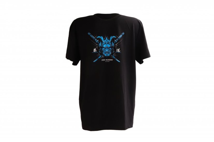 Klubové triko Judo Academy Samuraj černé - Velikost: XXL