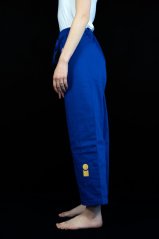 Kalhoty IJF Gold - modrá